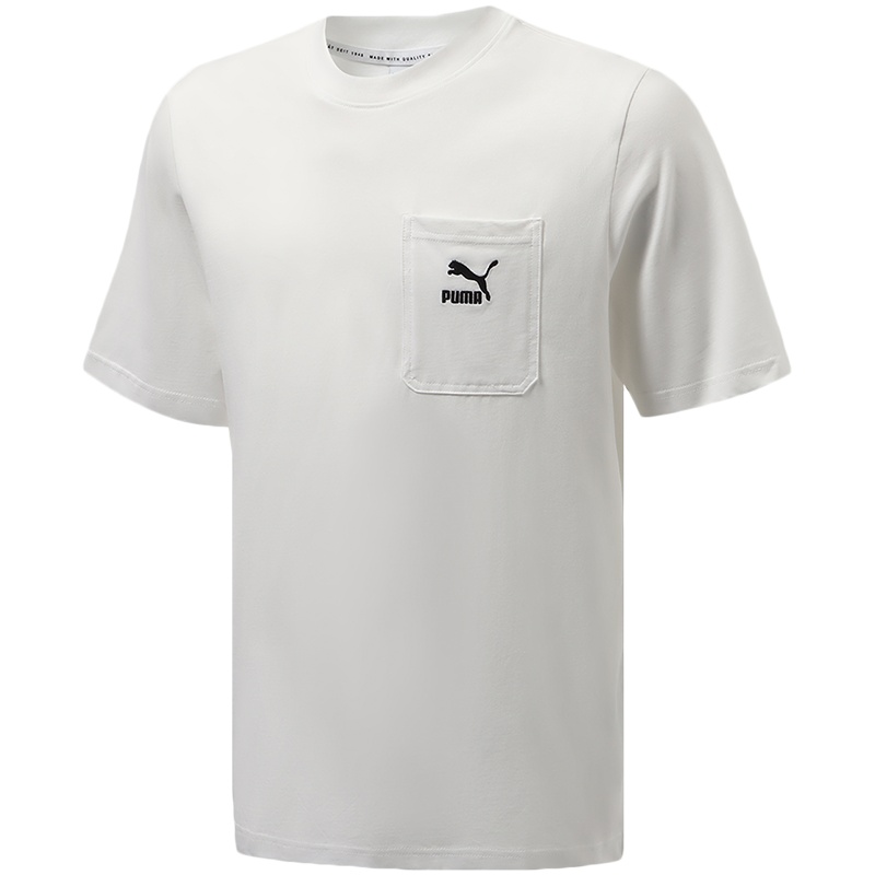 PUMA彪马男装夏季圆领棉运动服休闲短袖T恤532636