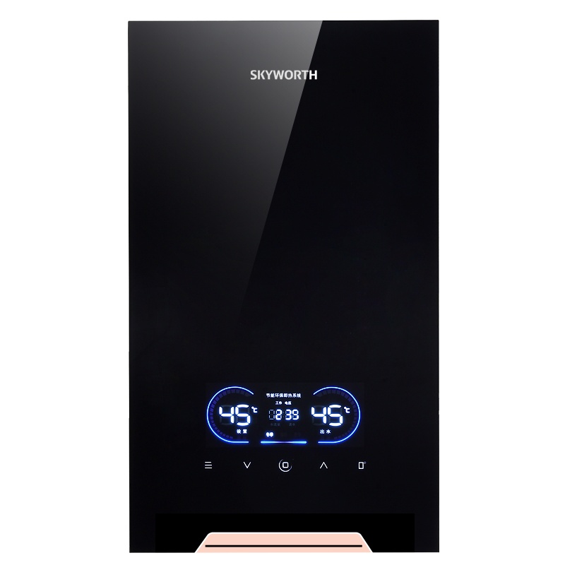 创维(Skyworth) 即热式电热水器速热免储水小型智能恒温家用卫生间触控式8500W大功率D820黑色(提供安装)