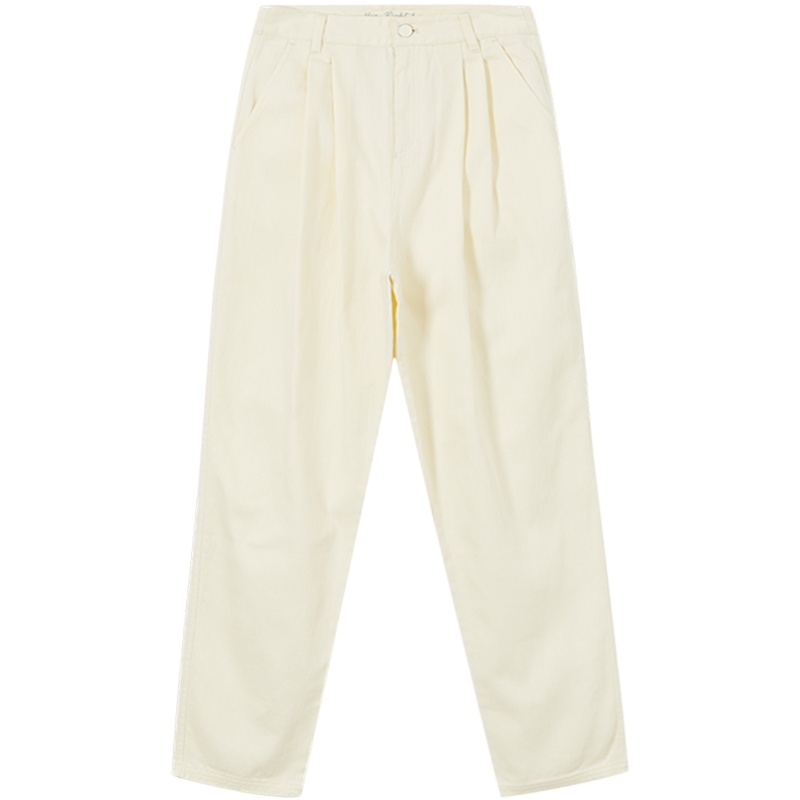 美特斯邦威休闲裤女春装款女潮流中腰萝卜宽松休闲学生裤子女