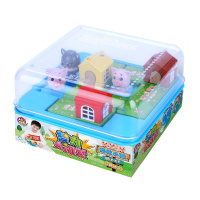 晨光 文具学生考试橡皮 涂卡橡皮擦 快餐趣味橡皮 5枚/卡 AXP963P9（一卡装） 可定制