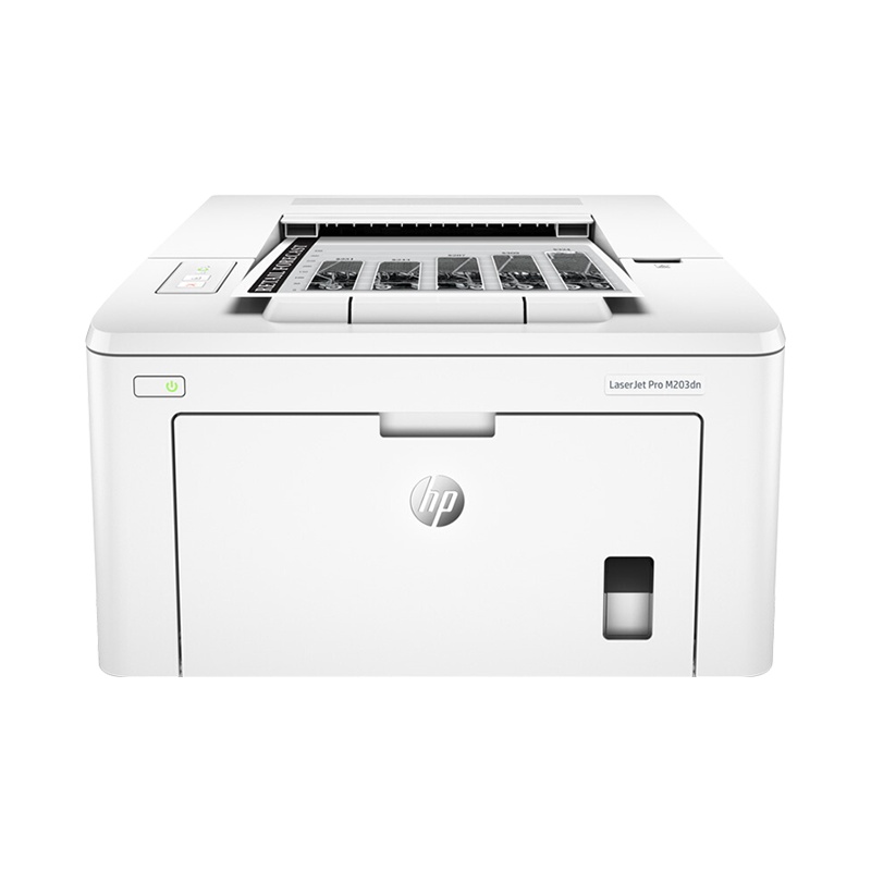 惠普（HP）LaserJet Pro M203dn 黑白激光打印机 小型办公商用高效 自动双面打印 有线网络打印