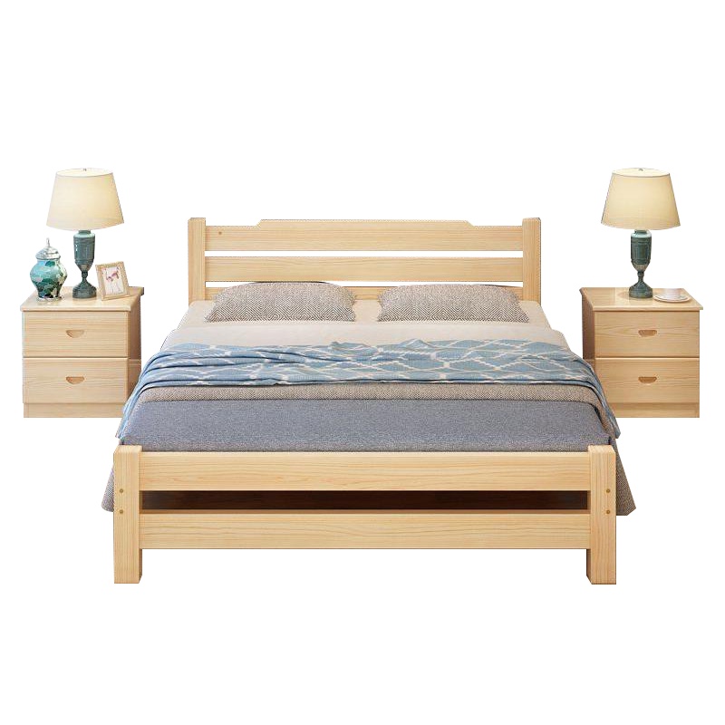 榭邦 住宅家具 108实木1.2米床 2000*1200mm