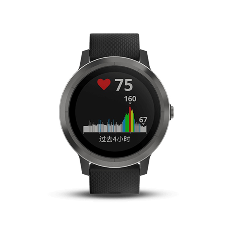 Garmin佳明vivoactive3GPS定位智能运动功能手表跑步骑行游泳来电提醒睡眠监测(遂空黑 PVD镀膜)