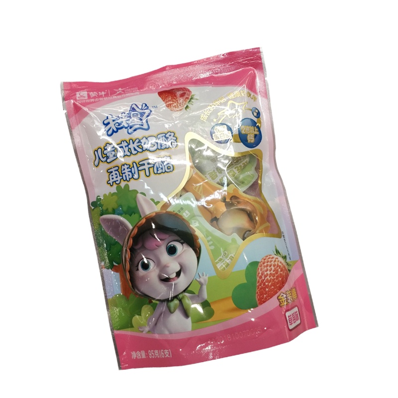 未来星儿童成长奶酪金装棒草莓味95克