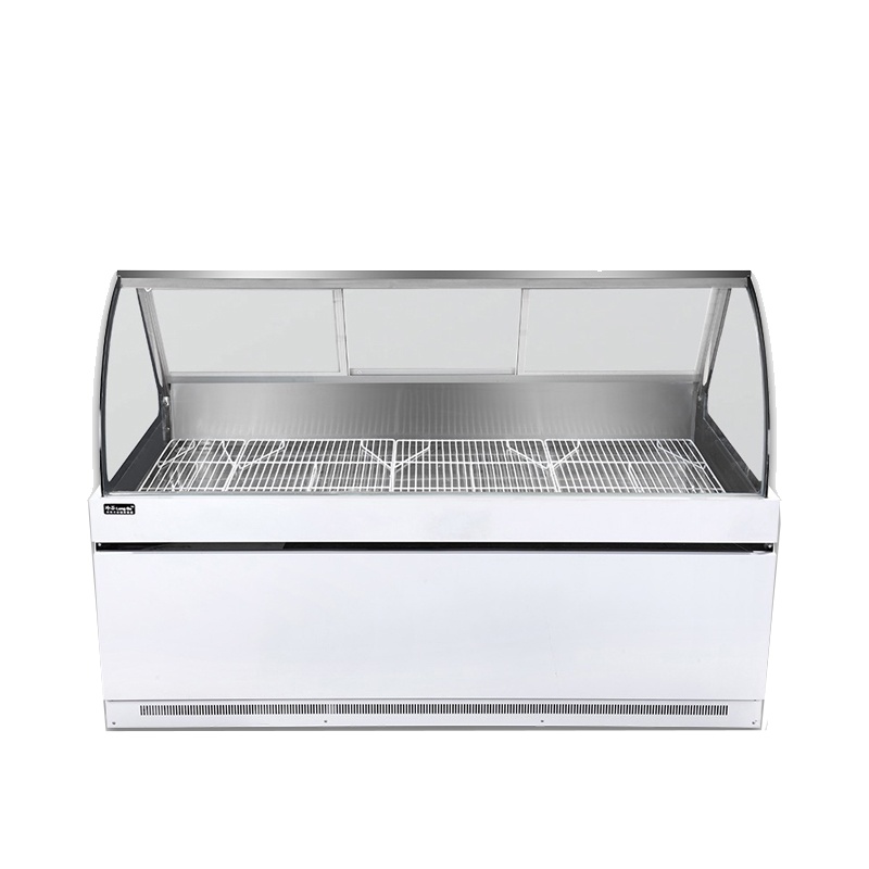 华美(Huamei)2米直冷单温鸭脖柜 凉菜卤菜熟食柜保鲜冷藏柜冰柜 商用卧式冷柜透明展示柜