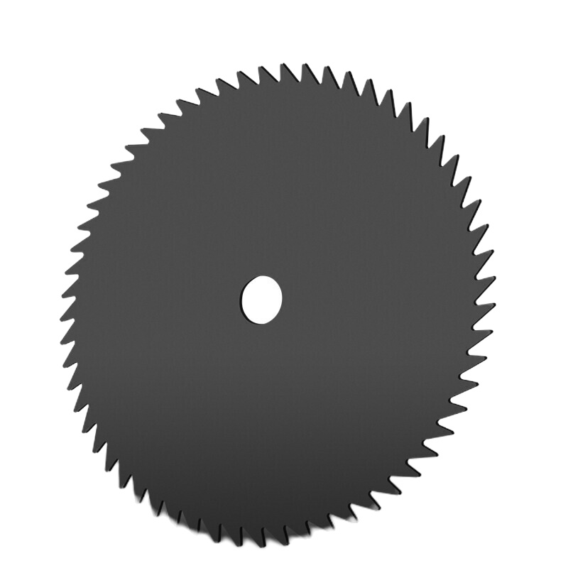 加厚锰钢合金刀片割草机割灌机配件 圆盘锯片255*25.4*1.5*80齿锰钢锯片