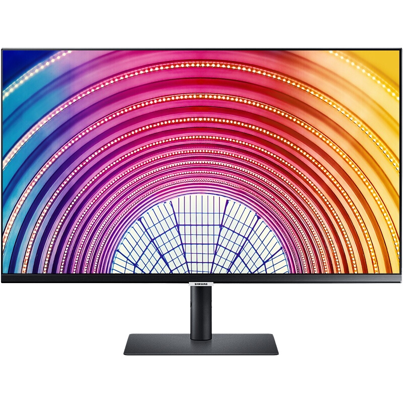 三星(SAMSUNG) S32A600NWC 32英寸2K高清 VA屏 75Hz 10.7亿色数HDR10升降旋转Free-Sync智慧分屏爱眼不闪屏电脑显示器(HDMI+DP)