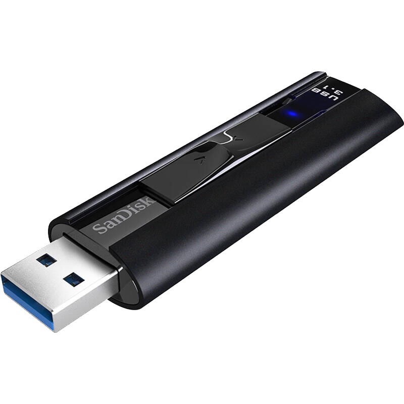 [免邮]闪迪(SanDisk)CZ880 256GB 黑色 固态闪存U盘USB3.1 读420MB/s写380MB/s