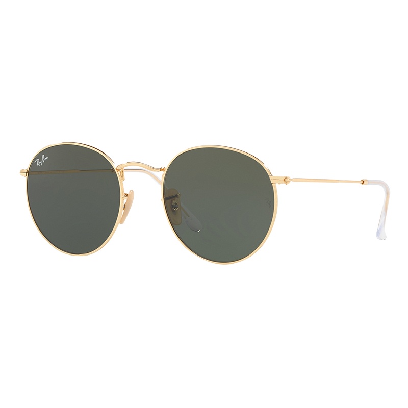 RayBan雷朋太阳眼镜男女款圆形系列复古前卫墨镜0RB3447N 001