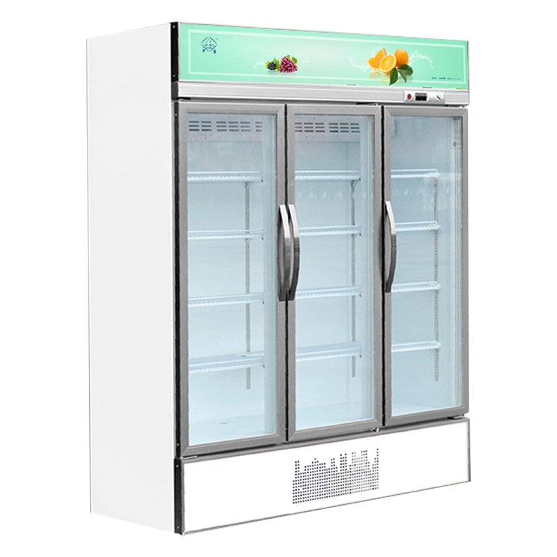 冰熊(bing xiong)LC-1500F冷藏风冷饮料柜 商超展示柜商用立式冰柜冷柜冷柜 冰吧展示柜超市冰箱