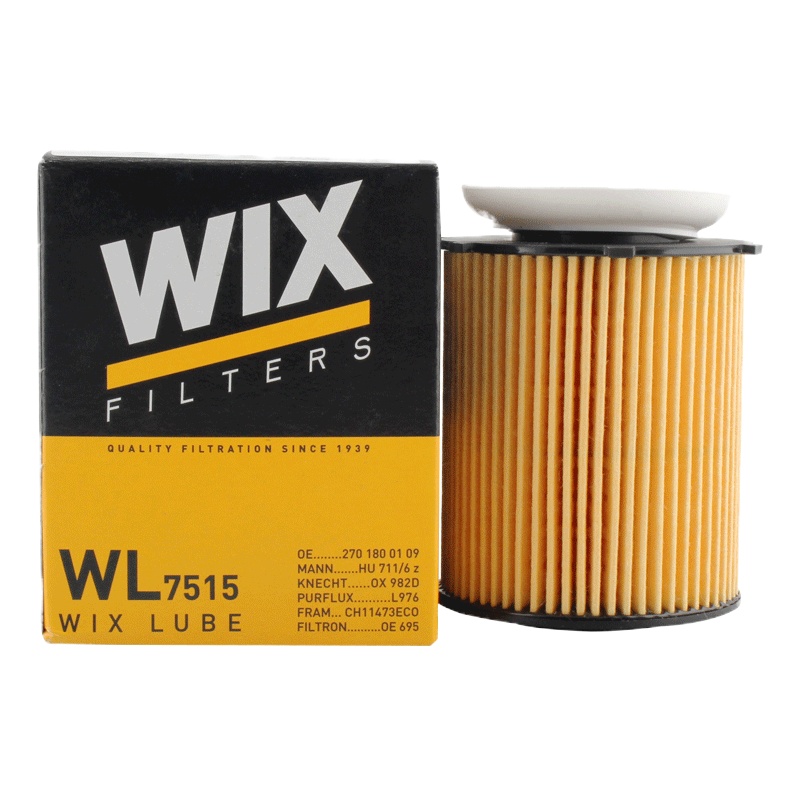 维克斯(WIX)机滤纸芯WL7515适配新奔驰A级/B级