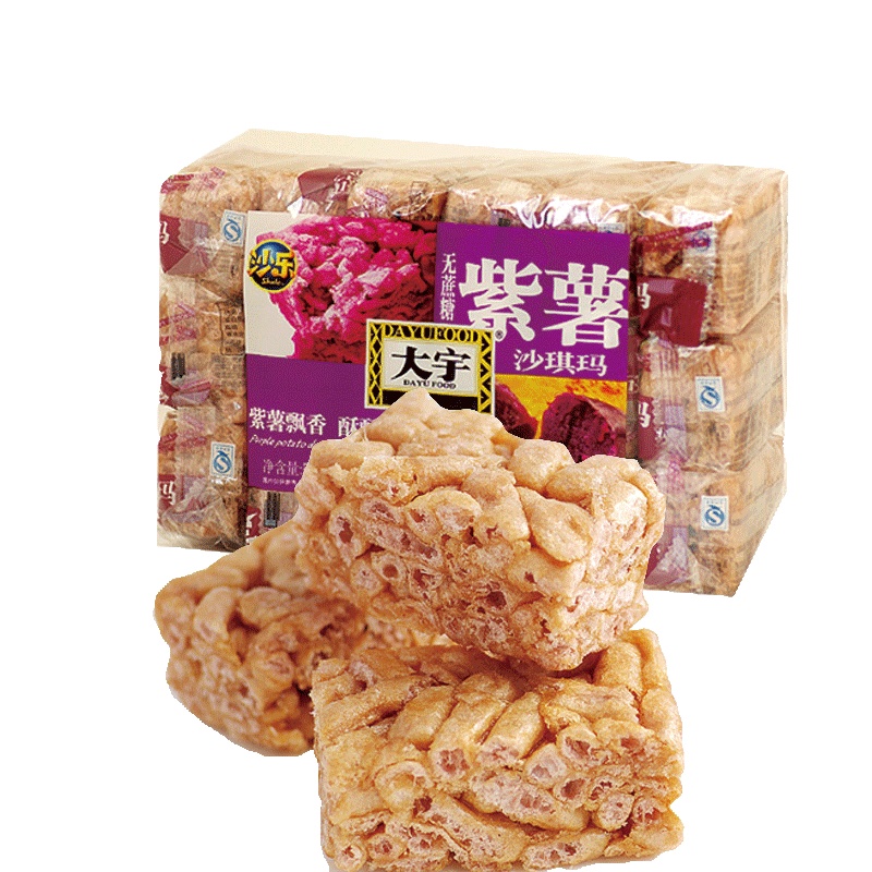 大宇紫薯味沙琪玛 500g/袋