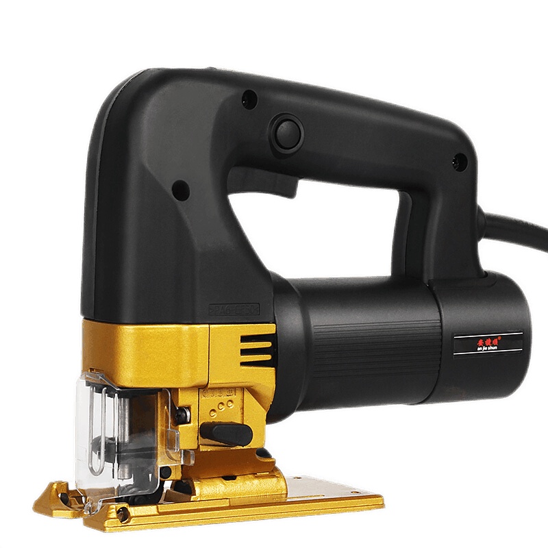 安捷顺电动曲线锯瓷砖切割机 木材电动工具电锯多功能家用手工电锯切割 魅金款曲线锯(送10根锯条 5木5铁)