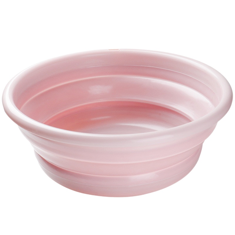 初生新生婴儿童用品可折叠洗脸盆洗屁股卡通家用宝宝小盆子成人旅行脸盆折叠