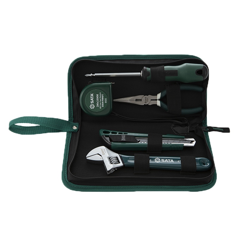 世达(SATA)5件基本维修组套 家用五金工具套装 手动工具套装 06002 1套