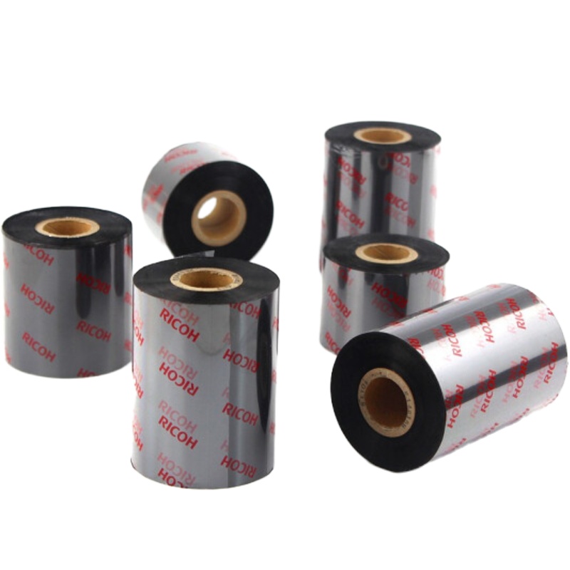 理光B110CR 全树脂碳带 热转印标签机色带 70MM*300M/卷