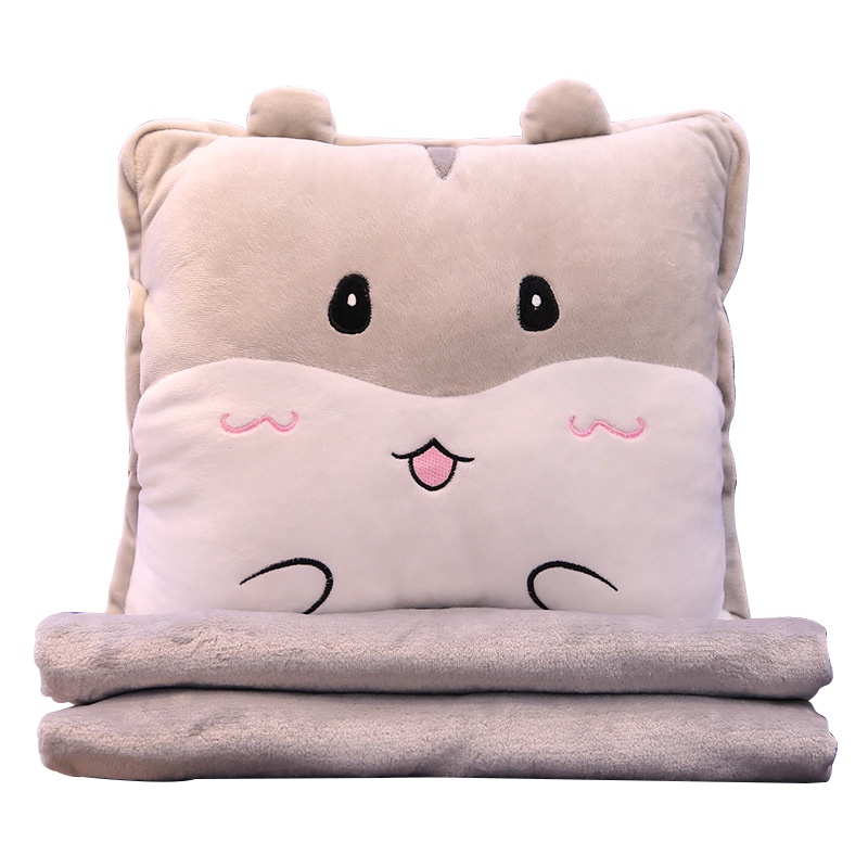 依朴 毛毯 毛毯抱枕暖手三合一 (1个装)