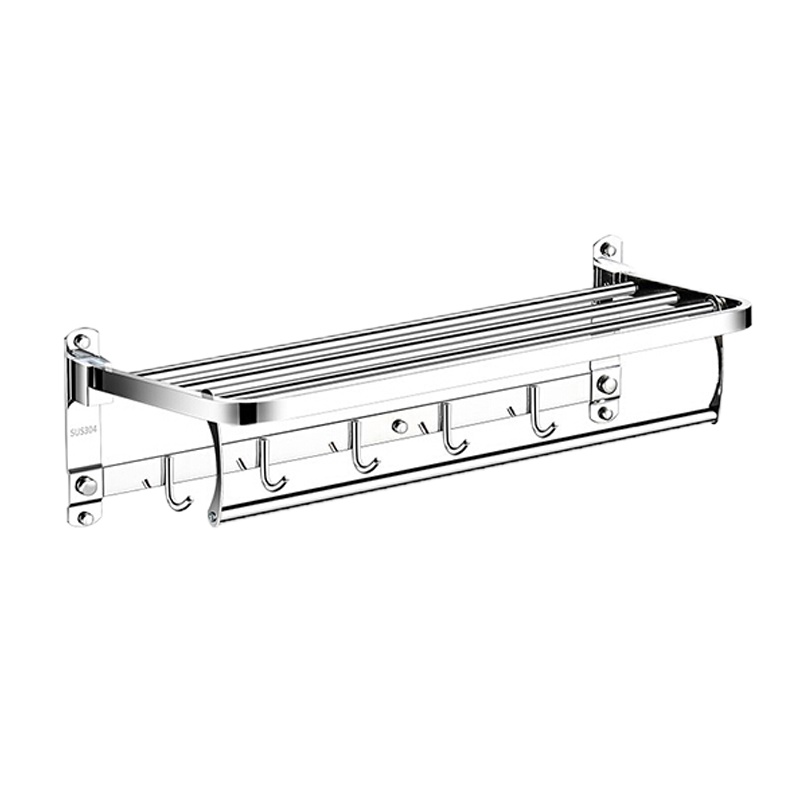 毛巾架免打孔卫生间置物架浴室挂件太空铝浴巾架卫浴挂件洗手间毛巾杆 88315-B 个