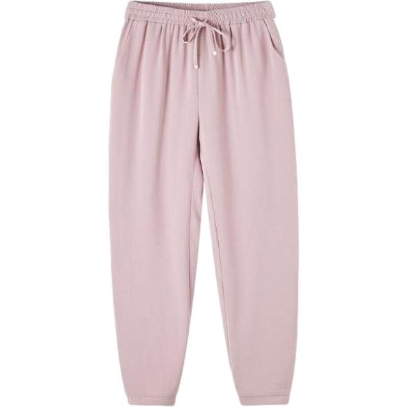 休闲阔腿裤女装2019夏季新款韩版薄款宽松高腰哈伦裤学生裤子秋潮