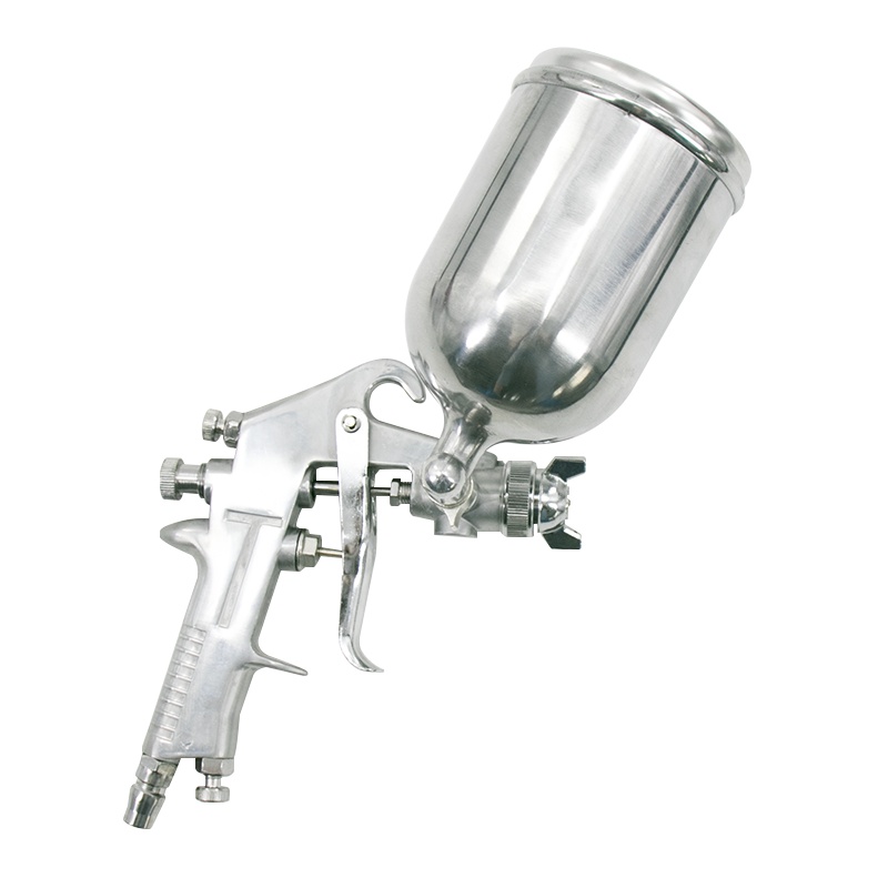 海斯迪克 gnjz-321 喷漆枪喷壶 乳胶漆喷漆枪喷涂工具油漆气动喷枪 汽车钣金家具F-75-G 上壶400cc