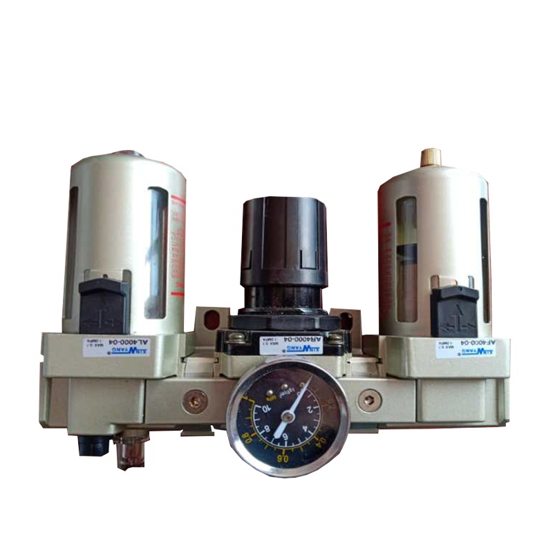 台湾新洋油水分离器气源处理二联件 调压阀 过滤器 AC4000-04D