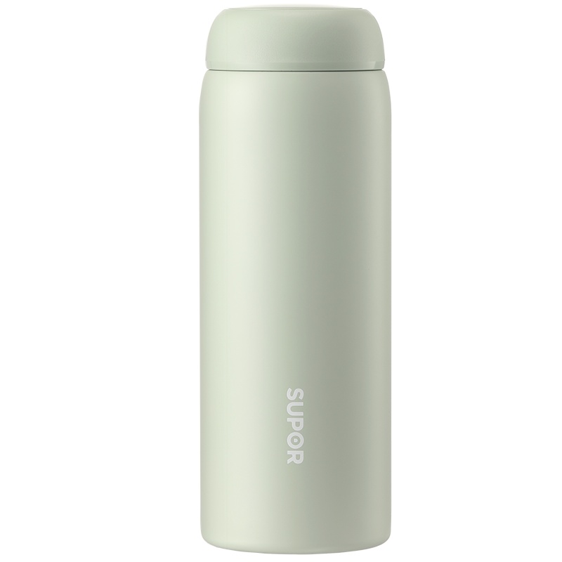 苏泊尔(SUPOR)莫兰迪保温杯男女学生高颜值简约便携水杯子可爱ins风大容量316L不锈钢随手杯KC38/45FP11
