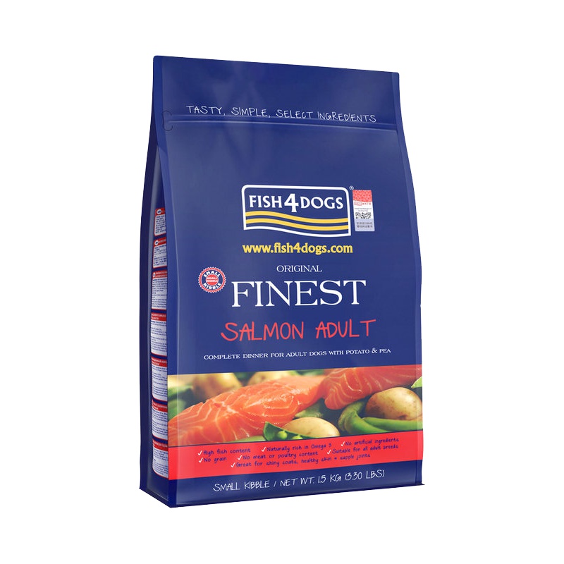 海洋之星三文鱼成犬1.5kg狗粮通用型无谷泰迪比熊小型犬粮