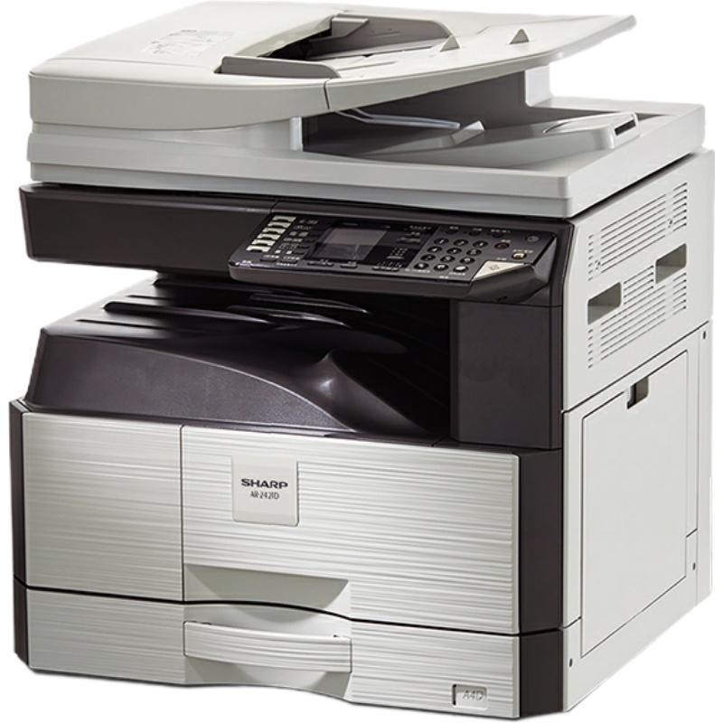 夏普AR-2421D A3激光黑白多功能复印打印扫描复合机 24页/分钟 双面打印U盘打印扫描 夏普2348DV升级版 夏普2341X/2341D/2341R系列(输稿器+单纸盒)