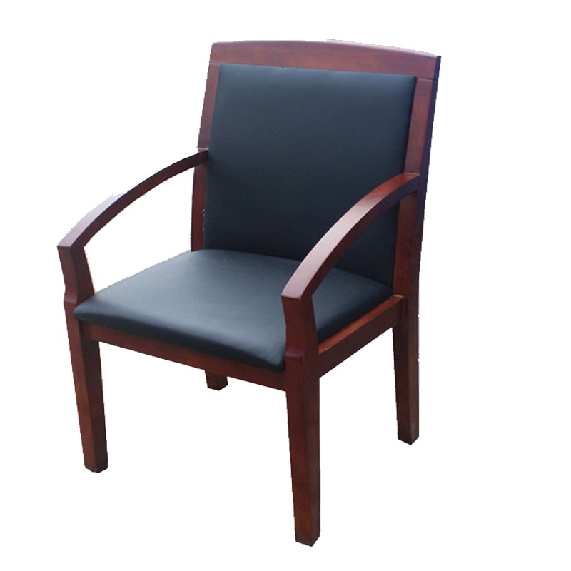 瑞丰杰-办公椅会议椅斜扶手会议椅会客椅老板椅麻将椅RJ-Y037(橡木)