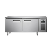 澳柯玛(AUCMA) 展示柜 HCF-18X8G 工程款工作台冷藏冷冻展示柜保鲜平冷厨房不锈钢1.8米长0.8米宽