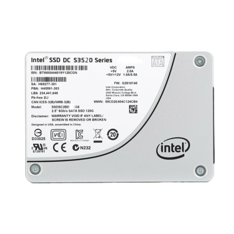 戴尔 DC数据中心SSD固态硬盘MLC颗粒SATA3接口 S3520 480G