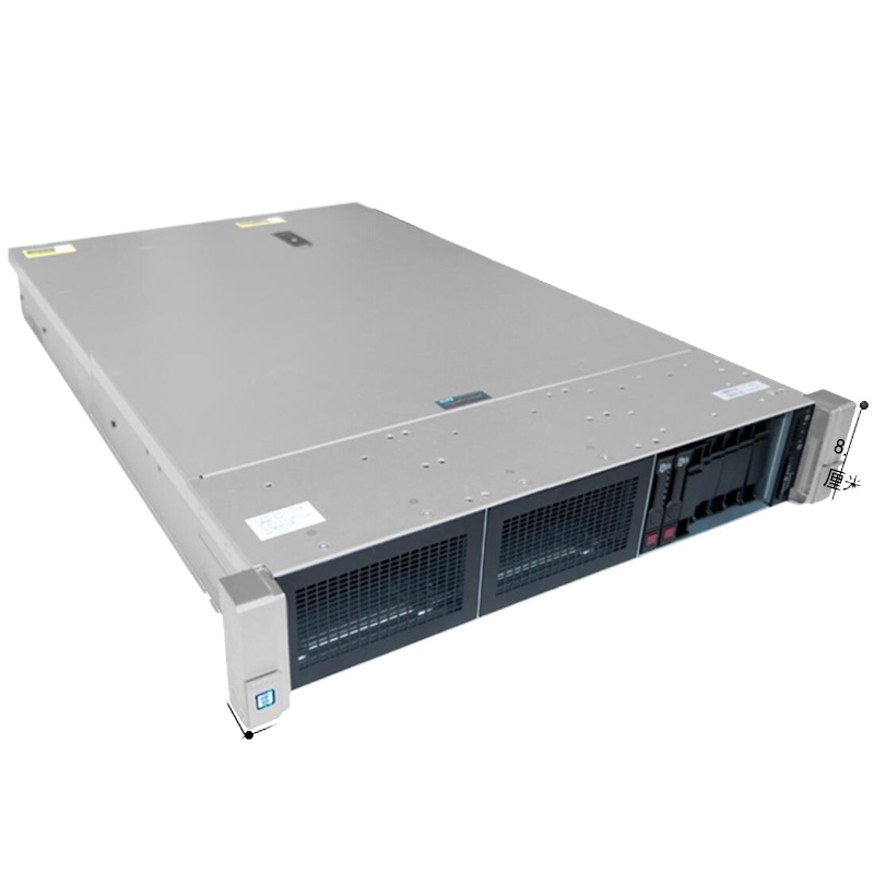 惠普(HP)HPE DL388G10 2U机架式服务器主机 2*4210 64G 1.2T*3 阵列卡 双电源 上门安装