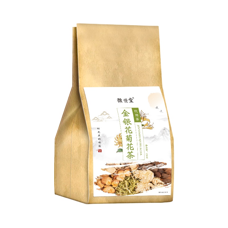 [拍一发二]金银花菊花茶