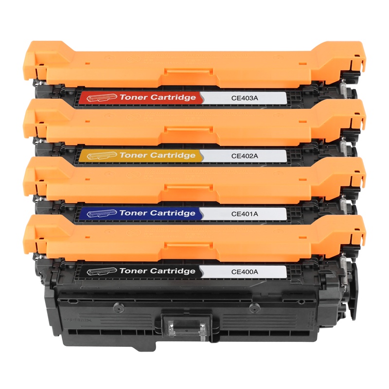 誉华打印机耗材彩色硒鼓CE400-403A适用HP M551N/ M551DN/M551XH等