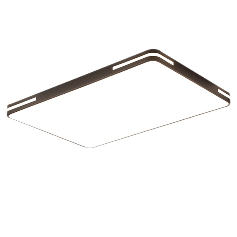 超薄led吸顶灯长方形办公室大厅卧室大灯简约现代大气客厅吊灯具