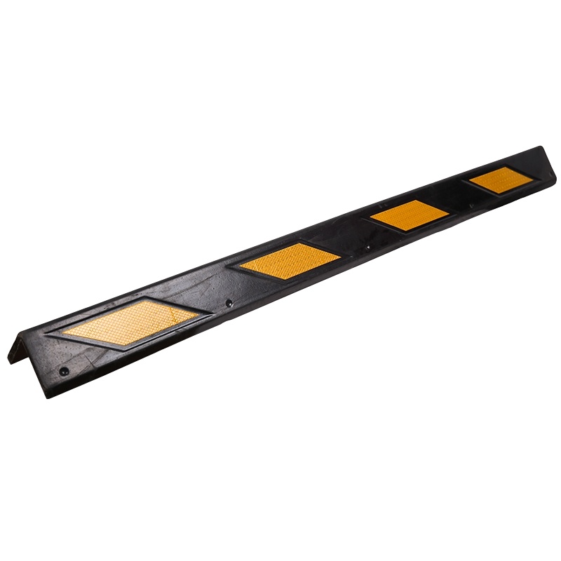 护角条橡胶地下车库护墙角防撞条反光带