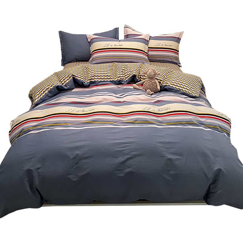 婵思 飞云之上系列纯棉印花四件套