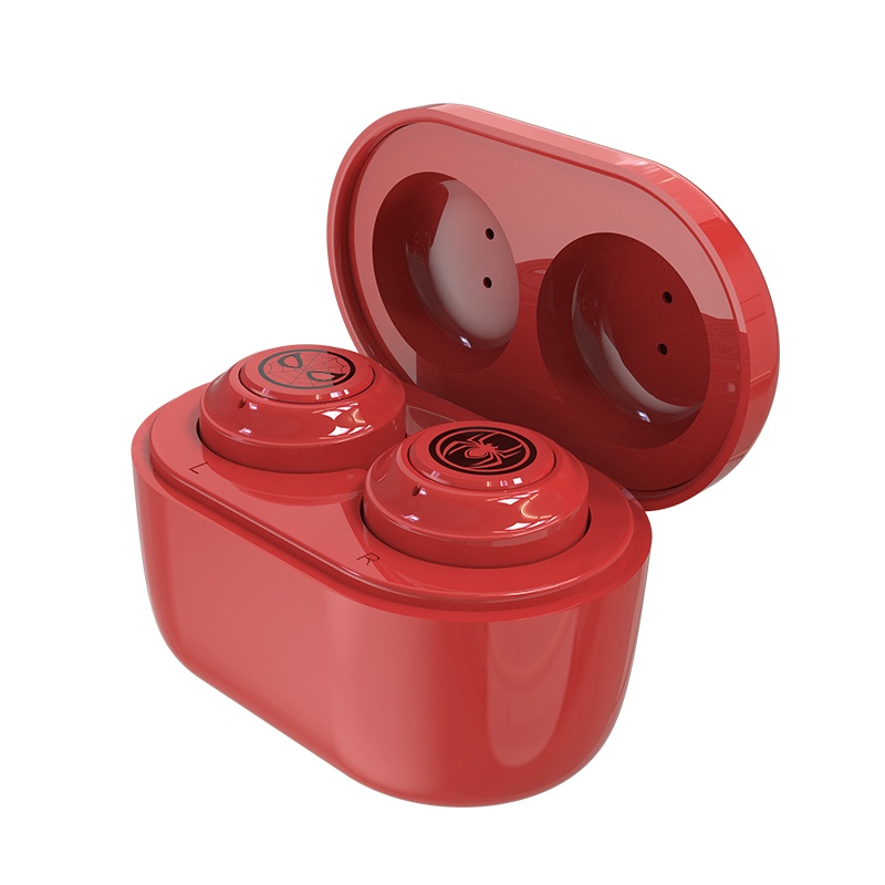 [漫威正版]韵果AirPro蜘蛛侠版 复仇者联盟 真无线入耳式蓝牙耳机 时尚便携 苹果/安卓手机适配 红色