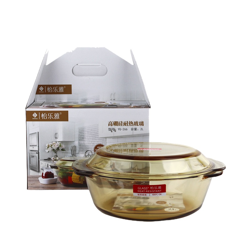 怡乐雅 玻璃汤锅 YG-266