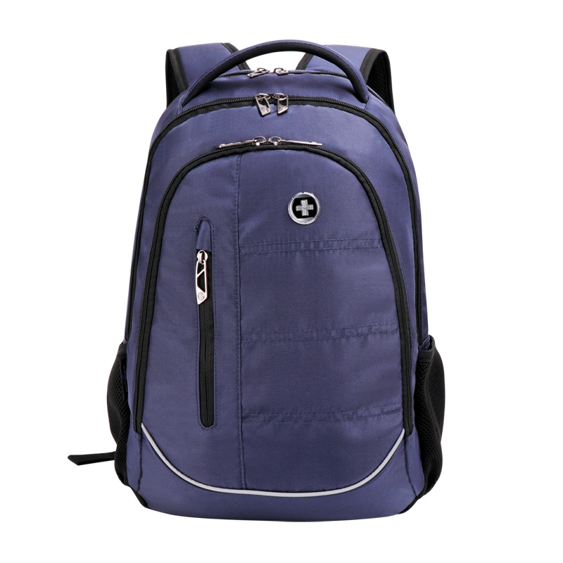 swissdigital逹沃斯盾瑞士双肩包男女通用书包 大容量休闲户外运动旅游包涤纶电脑包书包