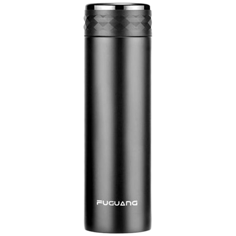 富光真空杯大容量数温度显示保温杯磨砂商务男女办公杯 3685