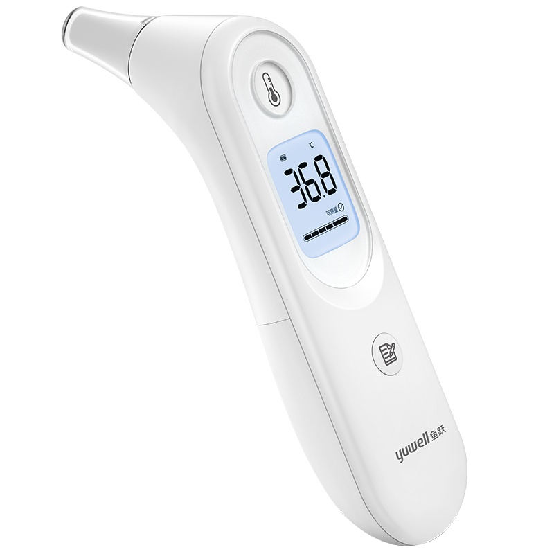 鱼跃(YUWELL)耳温枪电子体温计红外线耳温计成人宝宝儿童家用耳蜗式体温计测发烧非额温枪