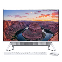 戴尔DELL 一体机台式电脑 27英寸 I5-10210U/8GB (4Gx2)/256G+1TB/Win10