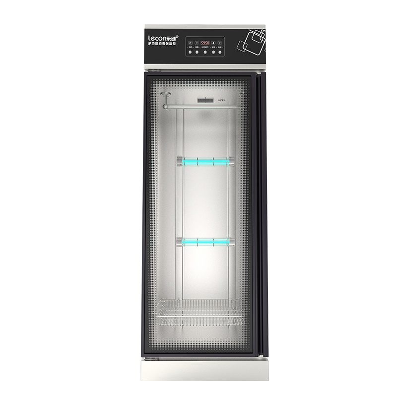 乐创 lecon 多功能中温紫外线热风循环单门消毒柜LC-J-XD11