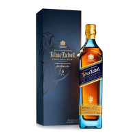 【酒庄直通】Johnnie Walker尊尼获加进口洋酒 调配型苏格兰威士忌 蓝方 蓝牌 700ml*1