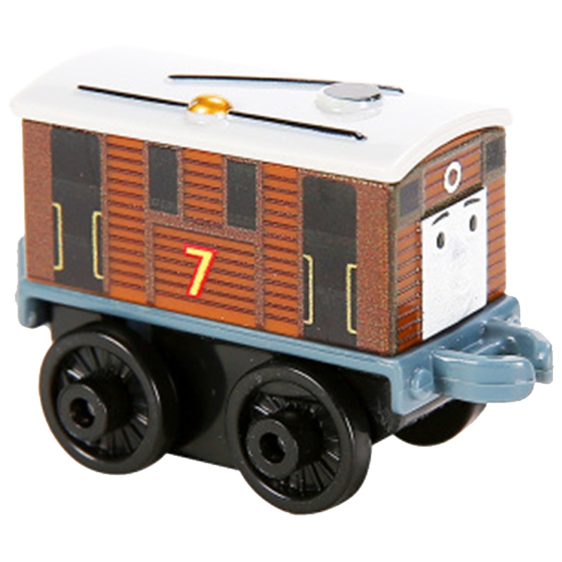 托马斯和朋友之迷你小火车动漫玩具 单辆装 款式随机发货 DFJ15