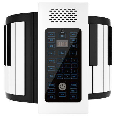 莫森(MOSEN)MS100手卷钢琴 88键便携式 加厚软键盘 便携式折叠电子琴 可充电初学电子钢琴 送礼包配件