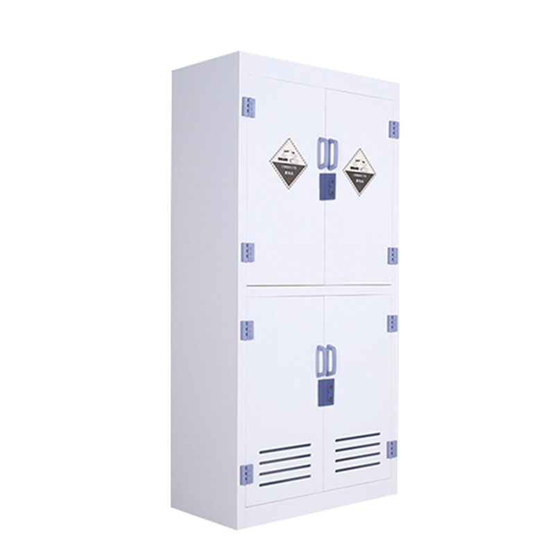 星岛PP酸碱柜试剂药品柜实验化验室医用耐腐蚀化学品安全储存柜器皿柜4门双锁
