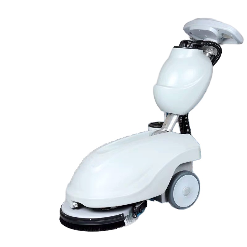 品美 小型折叠式自动洗地机 多功能刷地机 高铁机场洗地机 HM350 L720*W440*H900mm