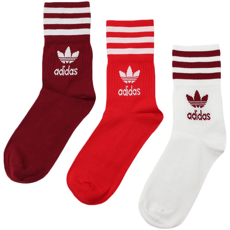 adidas阿迪达斯三叶草女袜运动袜休闲袜子GD3578